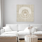 Shop Organic Weave II (Square) Canvas Art Print-Abstract, Brown, PC, Square, View All-framed wall decor artwork