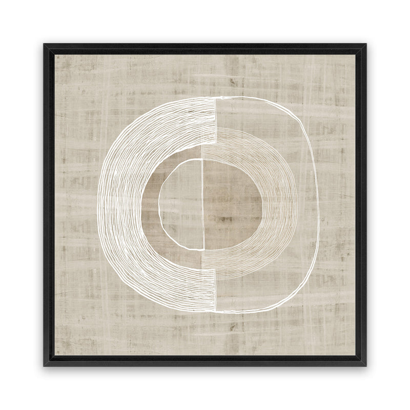 Shop Organic Weave III (Square) Canvas Art Print-Abstract, Brown, PC, Square, View All-framed wall decor artwork