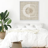 Shop Organic Weave III (Square) Canvas Art Print-Abstract, Brown, PC, Square, View All-framed wall decor artwork