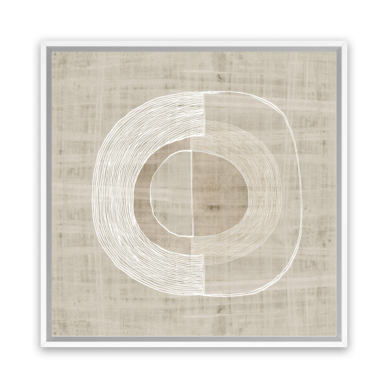 Shop Organic Weave III (Square) Canvas Art Print-Abstract, Brown, PC, Square, View All-framed wall decor artwork