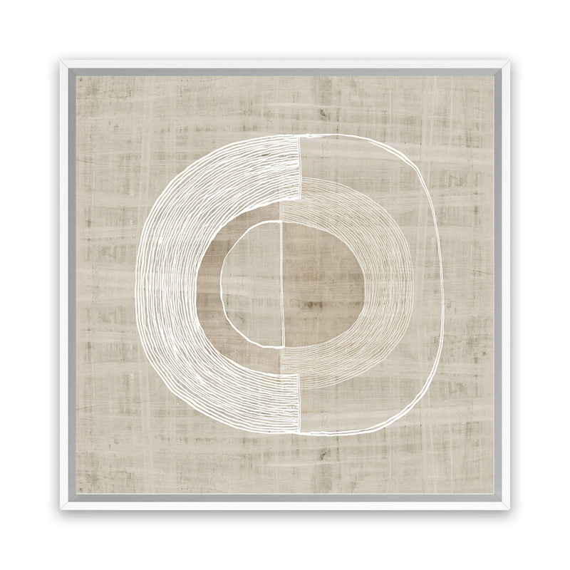 Shop Organic Weave III (Square) Canvas Art Print-Abstract, Brown, PC, Square, View All-framed wall decor artwork