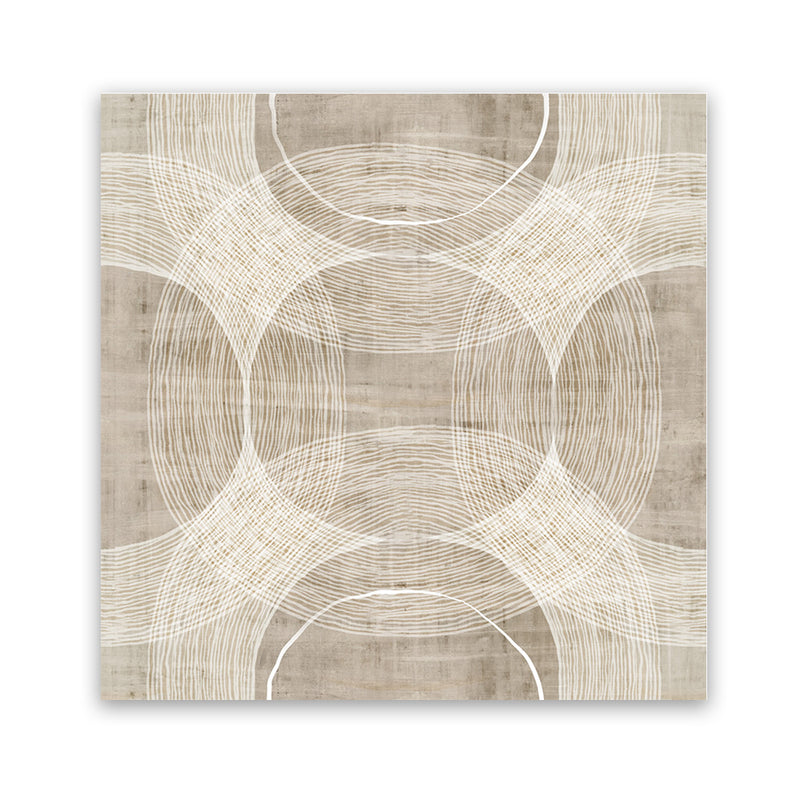 Shop Organic Circles I (Square) Art Print-Abstract, Neutrals, PC, Square, View All-framed painted poster wall decor artwork