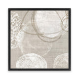 Shop Natural Vibe I (Square) Canvas Art Print-Abstract, Neutrals, PC, Square, View All-framed wall decor artwork