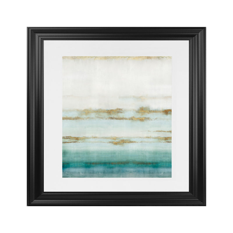 Shop Cerulean Haze II (Square) Art Print-Abstract, Blue, Green, PC, Square, View All-framed painted poster wall decor artwork