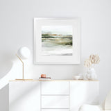 Shop Prologue II (Square) Art Print-Abstract, Green, PC, Square, View All-framed painted poster wall decor artwork