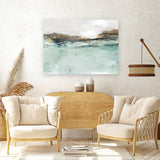 Shop Betamax I Canvas Art Print-Abstract, Blue, Horizontal, Landscape, PC, Rectangle, View All-framed wall decor artwork