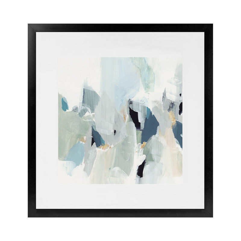 Shop Little Talks III (Square) Art Print-Abstract, Green, PC, Square, View All-framed painted poster wall decor artwork