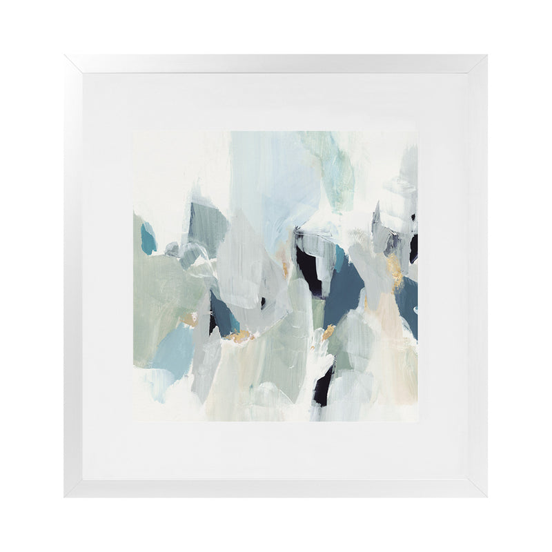 Shop Little Talks III (Square) Art Print-Abstract, Green, PC, Square, View All-framed painted poster wall decor artwork