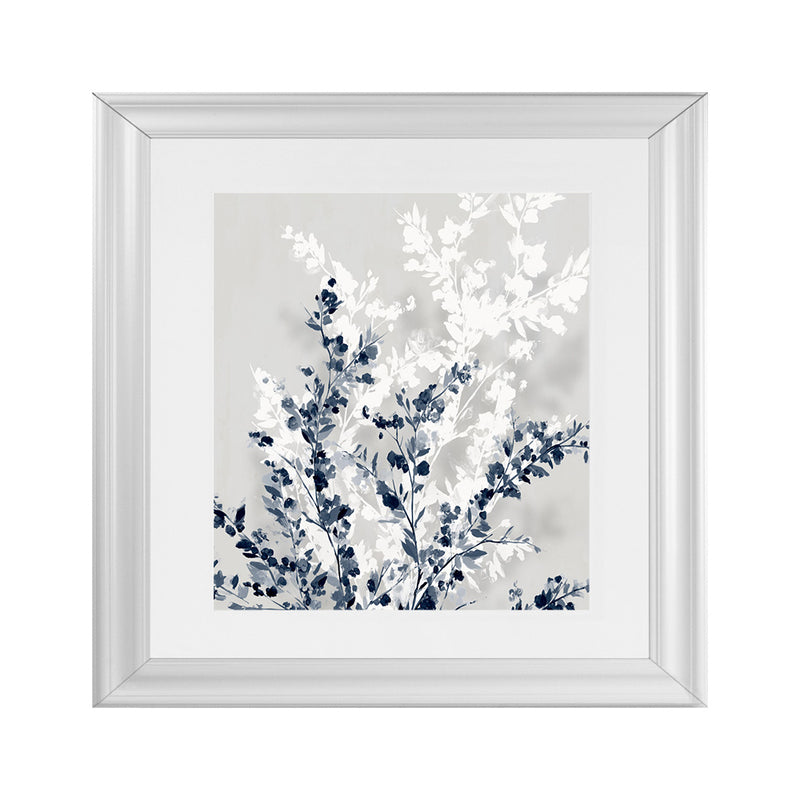 Shop Where Will We Be This Spring II (Square) Art Print-Abstract, Blue, Neutrals, PC, Square, View All-framed painted poster wall decor artwork