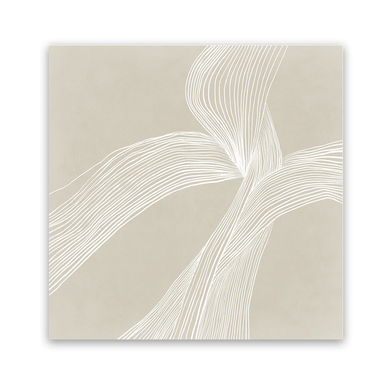 Shop On The Same Wavelength II (Square) Art Print-Abstract, Neutrals, PC, Square, View All-framed painted poster wall decor artwork