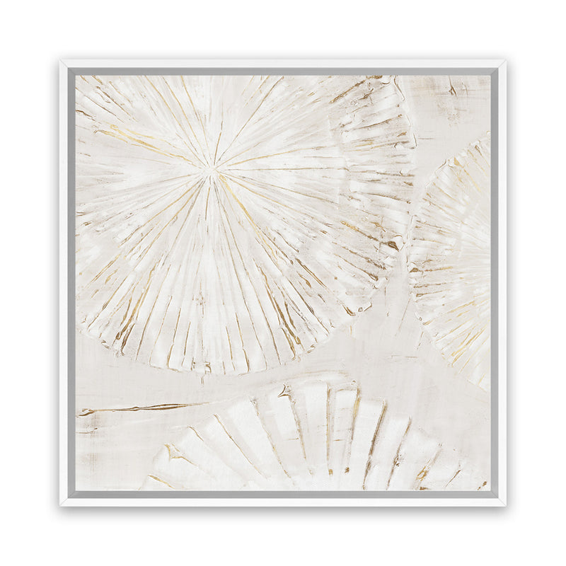 Shop Choir II (Square) Canvas Art Print-Abstract, Neutrals, PC, Square, View All-framed wall decor artwork