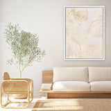 Shop Uplifting Beam II Canvas Art Print-Abstract, Neutrals, PC, Portrait, Rectangle, View All-framed wall decor artwork