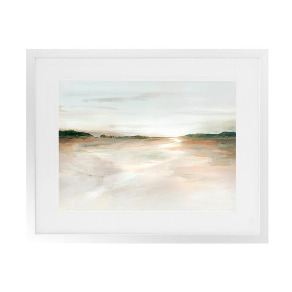 Shop Glacier Dreaming Art Print-Abstract, Horizontal, Neutrals, PC, Rectangle, View All-framed painted poster wall decor artwork
