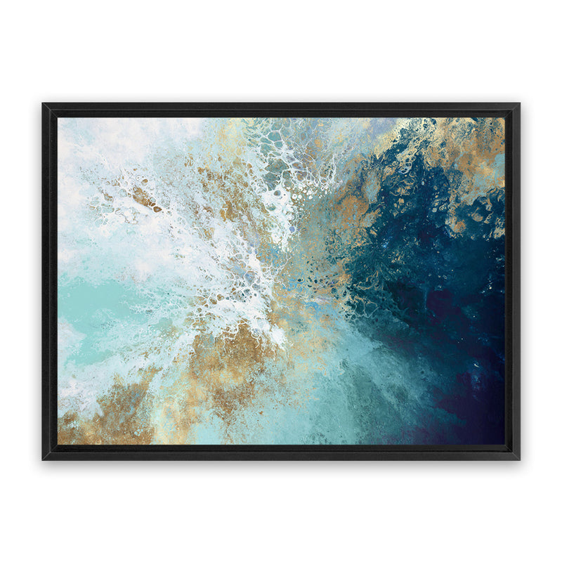 Shop Pomona Canvas Art Print-Abstract, Blue, Horizontal, PC, Rectangle, View All-framed wall decor artwork