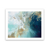 Shop Pomona Art Print-Abstract, Blue, Horizontal, PC, Rectangle, View All-framed painted poster wall decor artwork