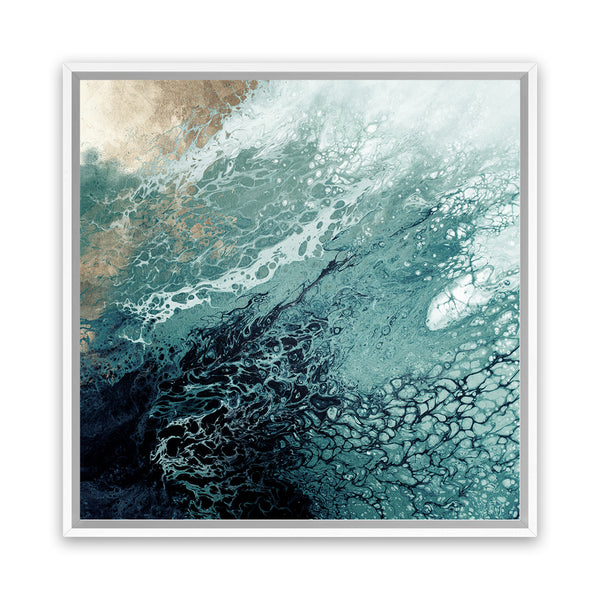 Shop Aveta (Square) Canvas Art Print-Abstract, Blue, PC, Square, View All-framed wall decor artwork