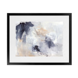 Shop Beyond The Clouds Art Print-Abstract, Blue, Horizontal, Landscape, PC, Purple, Rectangle, View All-framed painted poster wall decor artwork