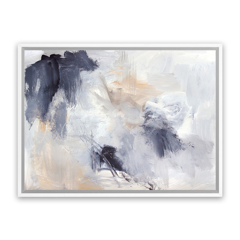 Shop Beyond The Clouds Canvas Art Print-Abstract, Blue, Horizontal, Landscape, PC, Purple, Rectangle, View All-framed wall decor artwork
