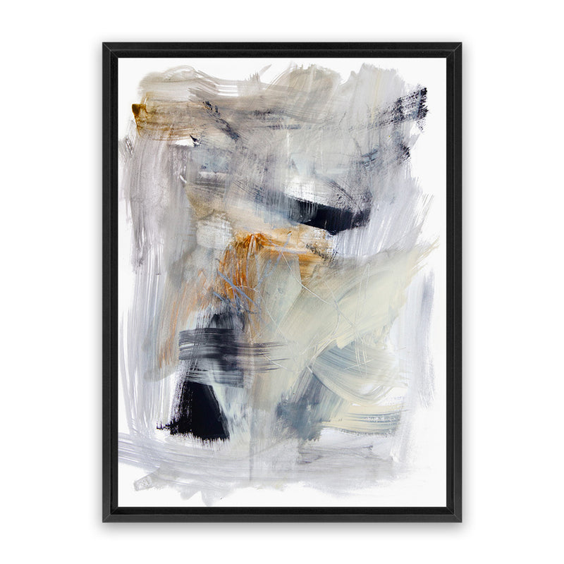 Shop Mountain Mist II Canvas Art Print-Abstract, Grey, PC, Portrait, Rectangle, View All-framed wall decor artwork
