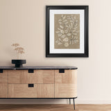Shop Leaves Sketches II Art Print-Abstract, Brown, PC, Portrait, Rectangle, View All-framed painted poster wall decor artwork