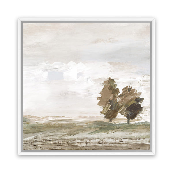Shop Morning Crisp I (Square) Canvas Art Print-Abstract, Neutrals, PC, Square, View All-framed wall decor artwork