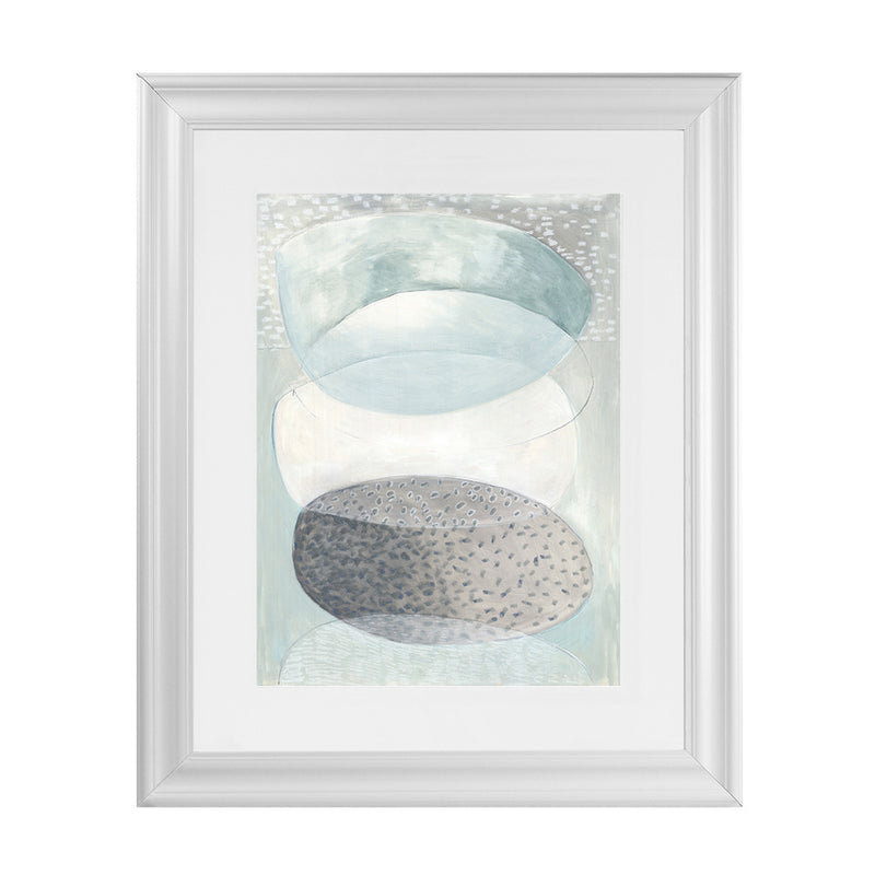 Shop Blue Approach Art Print-Abstract, Blue, PC, Portrait, Rectangle, View All-framed painted poster wall decor artwork
