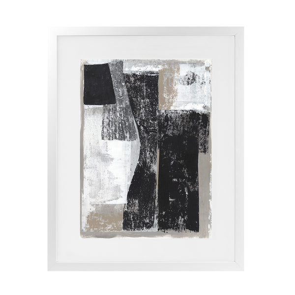 Shop Chasing I Art Print-Abstract, Black, PC, Portrait, Rectangle, View All-framed painted poster wall decor artwork