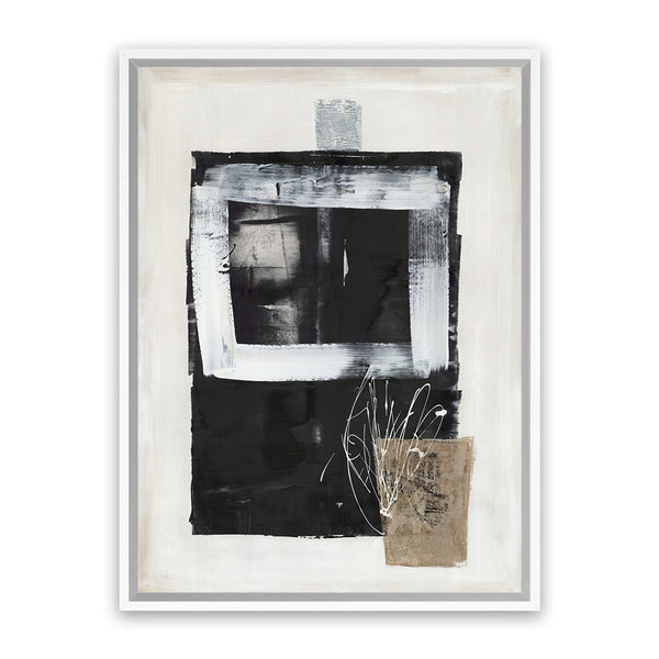 Shop Pulling Forces Canvas Art Print-Abstract, Black, PC, Portrait, Rectangle, View All-framed wall decor artwork