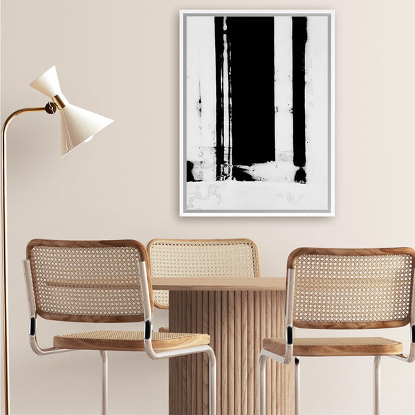 Shop Dark Expressions I Canvas Art Print-Abstract, Black, PC, Portrait, Rectangle, View All-framed wall decor artwork