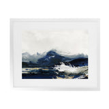 Shop Water Art Print-Abstract, Blue, Horizontal, PC, Rectangle, View All-framed painted poster wall decor artwork