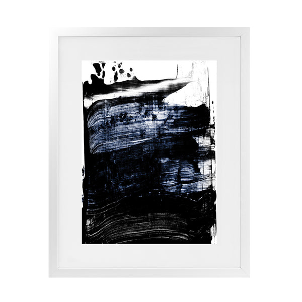 Shop Squeegee II Art Print-Abstract, Black, PC, Portrait, Rectangle, View All-framed painted poster wall decor artwork