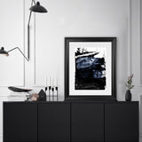 Shop Squeegee II Art Print-Abstract, Black, PC, Portrait, Rectangle, View All-framed painted poster wall decor artwork