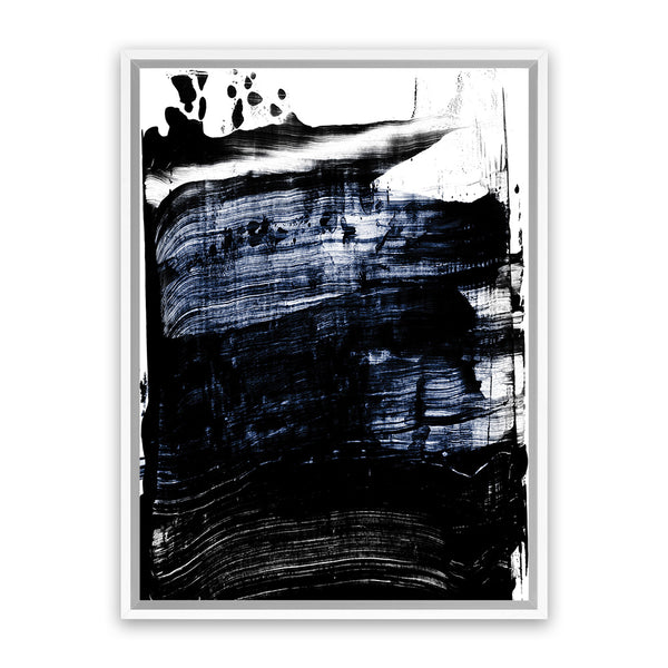 Shop Squeegee II Canvas Art Print-Abstract, Black, PC, Portrait, Rectangle, View All-framed wall decor artwork