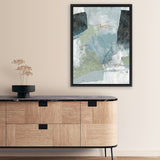 Shop Balanced Neutral I Canvas Art Print-Abstract, Blue, Green, PC, Portrait, Rectangle, View All-framed wall decor artwork