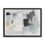 Shop Baroque Abstract I Canvas Art Print-Abstract, Grey, Horizontal, Landscape, PC, Rectangle, View All-framed wall decor artwork