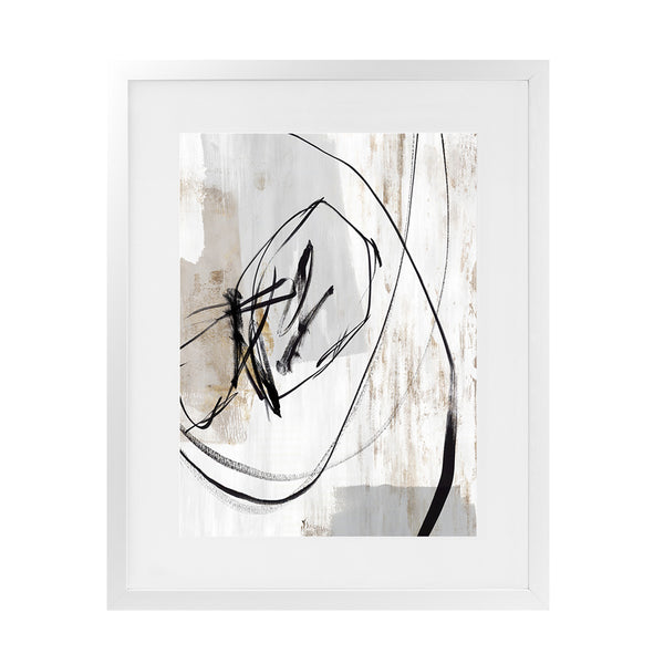 Shop Indentation I Art Print-Abstract, Neutrals, PC, Portrait, Rectangle, View All-framed painted poster wall decor artwork