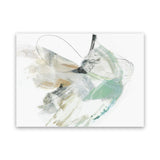 Shop Breath In Between III Canvas Art Print-Abstract, Green, Horizontal, Landscape, Neutrals, PC, Rectangle, View All, White-framed wall decor artwork