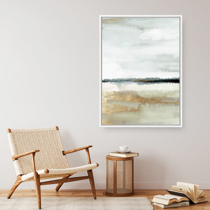 Shop A Home Before Dark I Canvas Art Print-Abstract, Neutrals, PC, Portrait, Rectangle, View All-framed wall decor artwork