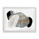 Shop Magnestic Stillness Canvas Art Print-Abstract, Grey, Horizontal, PC, Rectangle, View All-framed wall decor artwork