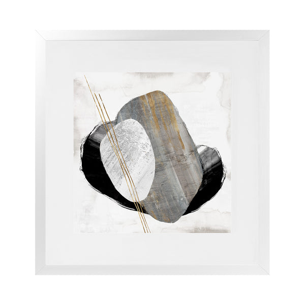 Shop Through Dimensions I (Square) Art Print-Abstract, Grey, PC, Square, View All-framed painted poster wall decor artwork