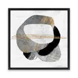 Shop Through Dimensions II (Square) Canvas Art Print-Abstract, Grey, PC, Square, View All-framed wall decor artwork