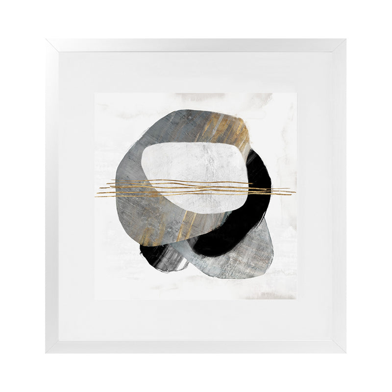 Shop Through Dimensions II (Square) Art Print-Abstract, Grey, PC, Square, View All-framed painted poster wall decor artwork