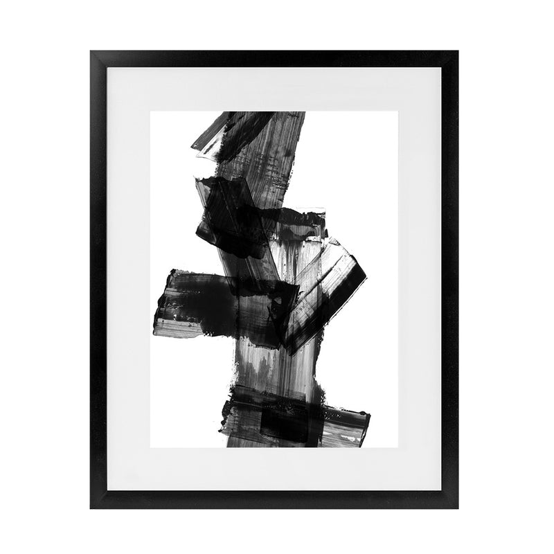 Shop Meditative Dimension II Art Print-Abstract, Black, PC, Portrait, Rectangle, View All-framed painted poster wall decor artwork