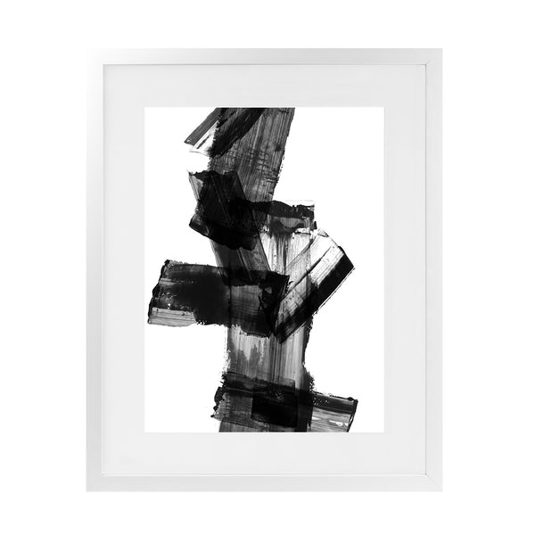 Shop Meditative Dimension II Art Print-Abstract, Black, PC, Portrait, Rectangle, View All-framed painted poster wall decor artwork