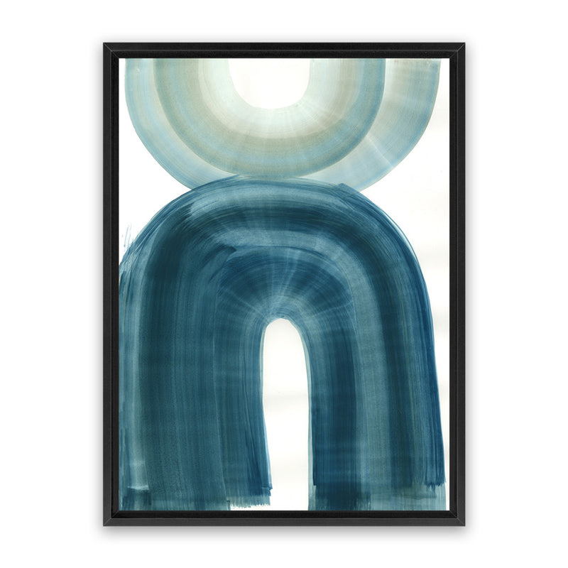 Shop Apologue Canvas Art Print-Abstract, Blue, PC, Portrait, Rectangle, View All-framed wall decor artwork