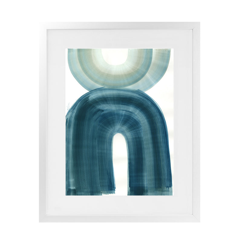 Shop Apologue Art Print-Abstract, Blue, PC, Portrait, Rectangle, View All-framed painted poster wall decor artwork