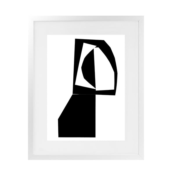 Shop Slashed II Art Print-Abstract, Black, PC, Portrait, Rectangle, View All-framed painted poster wall decor artwork