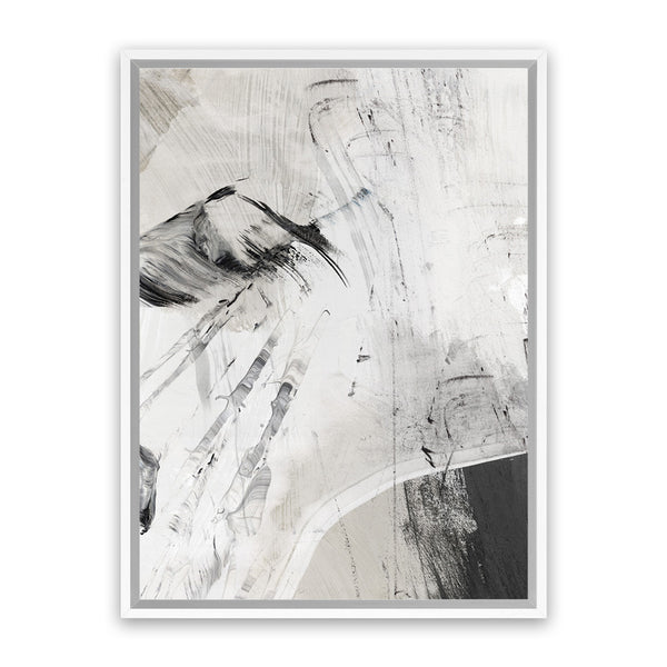 Shop Masquerade I Canvas Art Print-Abstract, Neutrals, PC, Portrait, Rectangle, View All-framed wall decor artwork