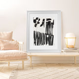 Shop Piano Rhythm II Art Print-Abstract, Black, PC, Portrait, Rectangle, View All-framed painted poster wall decor artwork