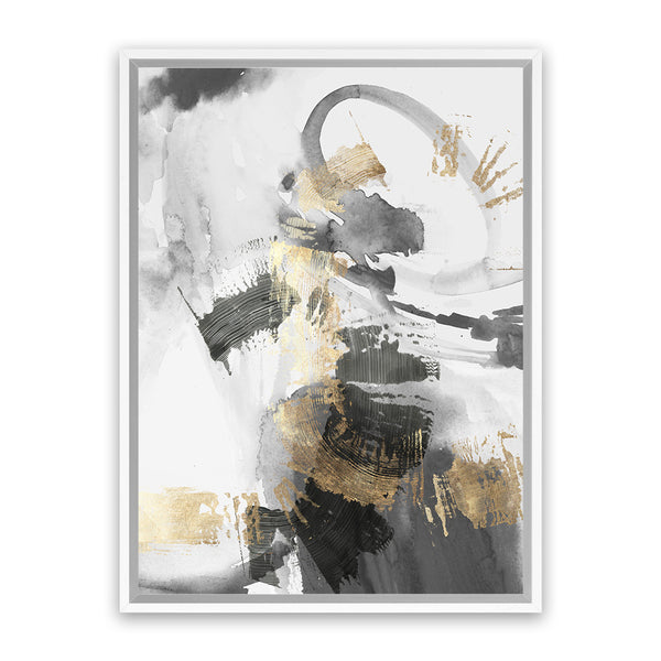 Shop Golden Field Canvas Art Print-Abstract, Black, PC, Portrait, Rectangle, View All-framed wall decor artwork